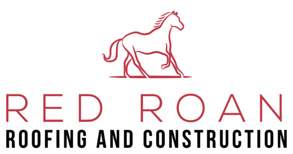 Red Roan Construction logo, a red horse mark above the company name