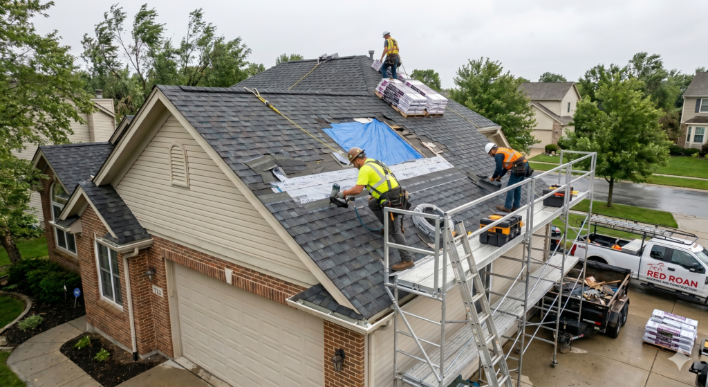 storm damage repair, storm damage restoration, metal roofing, roof repair, roof leak repair,